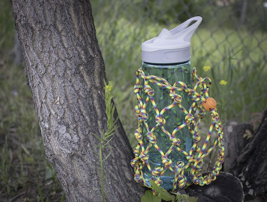 Water Bottle Paracord Net Sleeves